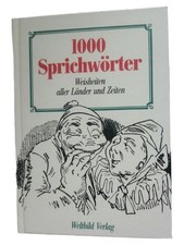 1000 Sprichwörter Weisheiten Weltbild Verlag Taschenbuch Allgemeinwissen Deutsch Proverbs und Idioms Dictionaries price