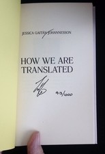 How We Are Translated by Jessica Gaitan Johannesson SIGNED & NUMBERED UK 1/1 HB Translated Novels price