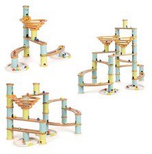 Murmelbahn umweltfreundlich Holz Bambus Rennen Kinder pädagogisches Spielset boppi Education Sets price