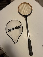 Badminton, Squash Schläger Aus Holz, Sportlepp Master, Tennis Racket, Gebraucht Tennis & Badminton price