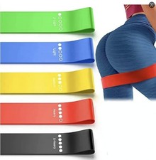 5er-Set Fitnessbänder Widerstandsbänder Gymnastikband Sport Resistance Bands Set Fitness Equipment price