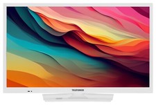 Telefunken XH24O550M-W 24 Zoll Fernseher HD LED TV Triple-Tuner HDMI USB weiß Fernseher price