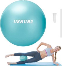 Pilates Ball, 25 cm Gymnastikball Kleiner Soft Yoga mit Aufblasbarem Strohhalm, Pilates Ball price
