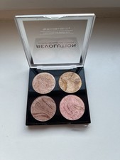 Highlighter und Bronzer von Revolution neu braun/ rosa/gold Bronzer price