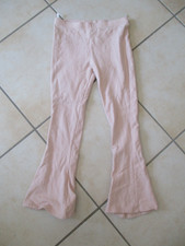 Mädchen Schlaghose rosa elastischer Bund Gr.122 / C&A Mädchen-Hosen price