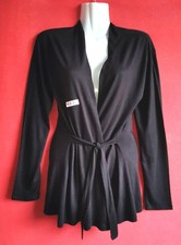 F.S.T. Life Damen Cardigan Jersey-Jacke Shirtjacke m. Gürtel Schwarz Gr. M/L Life Jacke price