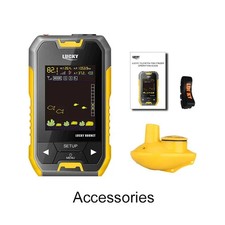 Fischfinder, Farbe, 150m Reichweite, tragbares Gerät, Fische, Tiefenerkennung, Glück Fish Finder price