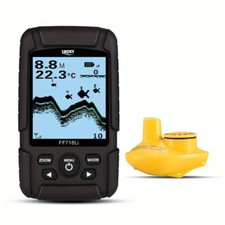 Kabelloser Fischfinder - 180 Meter Reichweite, Echolot, Tiefe, Funktionen, Temp.  Gießbar Fish Finder price