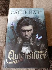 Quicksilver Book by Callie Hart - Hardback - Reverse Dust Jacket Cover 1st Ed Fantasy Adventure price