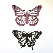 Holz Schmetterling Wandbild Wohndeko Ornament Wandbehang Handwerk Geschenk Wooden Wall Art price