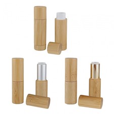 2x Bambus leere Lippenstift Tube Lippenbalsam Flasche Lipgloss Tuben Lipsticks & Lip Glosses price
