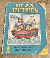 PLAY RHYMES Children’s Poetry Collected & illustrated MARC BROWN Paperback Children's Poetry price