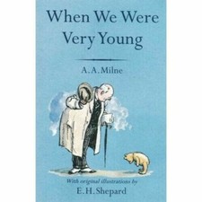 When We Were Very Young by A.A.Milne (PAPERBACK BOOK) CHILDREN'S POETRY - NEW Children's Poetry price