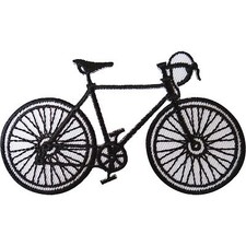 Fahrrad Aufnäher Bügeleisen/Kleidung Straßenrennrad Radfahren besticktes Abzeichen Racing-Professional Bicycles price