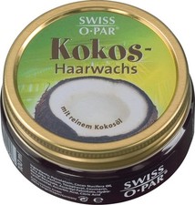Kokos Haarwachs, Hair Wax, Styling Creme, Kokosöl, Glanz & Halt, Natur, 75ml Hair Styling Creme price