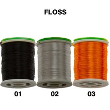 Floss, Bindefanden 250yds=228m, Fliegenbinden 3 intensive Farbe stabiler Faden YDS price