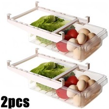 Kühlschrank Organizer 2 Pack Kühlschrank Organizer Schublade Ausziehbare Kühls Schrank-Organizer price