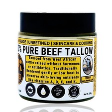 100% reiner Rindertalg - Cremequalität | unraffiniert | Haut, Haare & Kochen - 120ml Cellulite-Vorbeugung und -Entfernung price