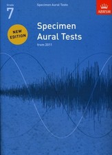 Specimen Aural Tests, Grade 7 new edition from 2011 (Sheet music) Test Sheets price