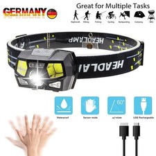 60000LM  LED Stirnlampe Super Hell Scheinwerfer Kopflampe Headlampe Wasserdicht Headlamp price