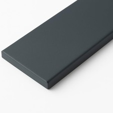 Alu Aluminium Flach Flachstange Anthrazit MAT Ral 7016 PULVERBESCHICHTET Mat price