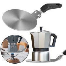 Für Bialetti Moka Induktion Platte Hitze Diffusor Scheibe Kaffeemaschinen Tassen Kannen Pad Coffee Makers price