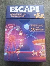 Escape Abenteuer Im Freizeitpark, Alter 10+ Jahren, Rätsel Karten ■ Neu! Abenteuer price