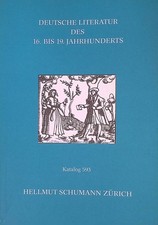 Deutsche Literatur des 16. bis 19. Jahrhunderts - Katalog 593 Philosophie des 19. Jahrhunderts price