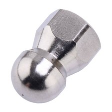 1x High Pressure Washer 3/8" 1-Front 6-Rear Drain Sewer Cleaning Nozzle Pressure Washer price