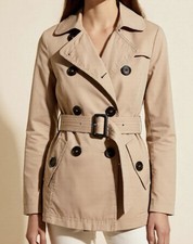 Here & There Mädchen Trenchcoat Gr. 128 Beige Mädchen-Trench Mantel price