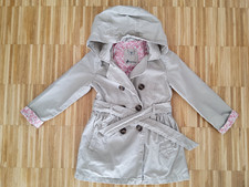 Frühling Mädchen Trenchcoat mit Kapuze Gr. 116 - Beige ❤️ Mädchen-Trench Mantel price