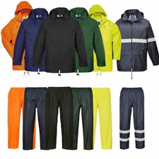 Portwest Klassische Regenjacke Windjacke Windbreaker Regenhose Unisex NEU Herren-Jacke price