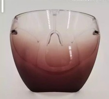 3/4 Stück Maske Gesichtsschutz Kombination Kunststoff Wiederverwendbar Klar Transparent Schutz UK Face Shield & Mask price