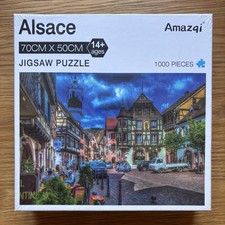 🧩 Amazqi 1000 Teile Puzzle - Elsass 🏡 Jigsaw price