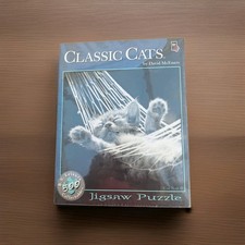 David McEnery Classic Cats 500-teiliges Puzzle Cat Nap II Neu & Versiegelt Jigsaw price