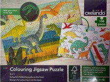 Crelando 150 Teile Farbpuzzle "Dinosaurier" 6 Jahre + NEU & VERSIEGELT Jigsaw price