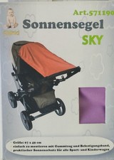Sonnensegel Firma Fillikid für Kinderwagen Sportwagen Fb.Flieder Kinderwagen / Buggy Canopy price