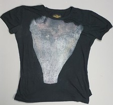 Herren Vivienne Westwood schwarz Boucher Korsett T-Shirt Größe Large Sara Büste Herren-Corset price
