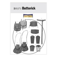 Butterick Schnittmuster 5371 Misses Herren Handgelenk Armschienen Korsett Gürtel & Taschen Herren-Corset price