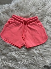Next Mädchen Jersey Shorts | Kurze Hose neon pink Gr. 98 Mädchen-Jersey price