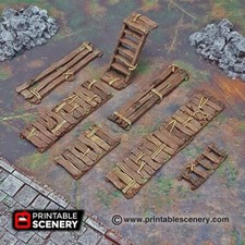 Spielgelände - Gangways, Leitern & Treppen - Warhammer DnD Pathfinder Mordheim Ladders price