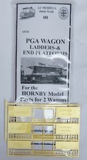 4mm Scale - PGA Wagon Ladders & End Platforms for the Hornby Model For 2 Wagons Ladders price