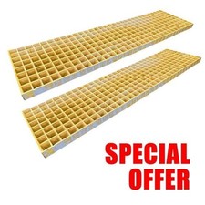 2 x Waffelbretter Bergungsmatten Überbrückungsleitern 1220 mm x 38 mm 4 x 4 Schlammsand Ladders price