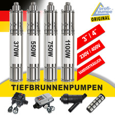 TIEFBRUNNENPUMPE EDELSTAHL 230 & 400 VOLT BRUNNENPUMPE TAUCHPUMPE ZISTERNENPUMPE Tauchpumpe price