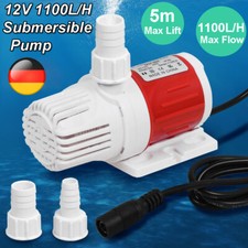 1100L/H 12V 20W Wasserpumpe Teichpumpe Bürstenlos Garten Tauchpumpe Brunnenpumpe Tauchpumpe price