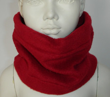 BABY Kinder Kind beere dunkelrot burgund Fleece Halswärmer Snood Schal Kinderzimmer Kids' Neck Warmer price