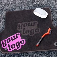 Maßgefertigte Auto Teppich Matte Logo Schablone für Auto Fahrzeug Detail Reinigung Custom Car Mats price