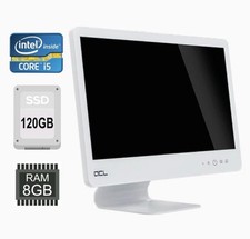 ACL All in One PC  21,5 Zoll AIO Intel i5 8 RAM 120 SSD FHD Lüfterlos Antibak All-in-One-PC price