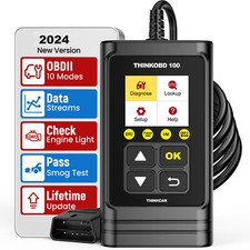 THINKOBD 100 Profi OBD2 Diagnosegerät Diagnose Motor System KFZ Fehler Scanner Scanners price