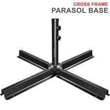 Sonnenschirmfuß Schirm Terrasse Garten Schwerlast Metall Ständer Halter Kreuzgestell Garten Umbrella price